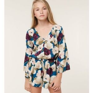🆕 O'Neill Sapphire Floral Night Bloom Romper